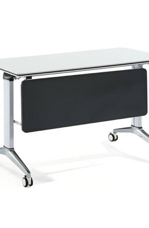 White Frame Training Table