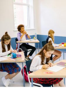 Flexible school desk