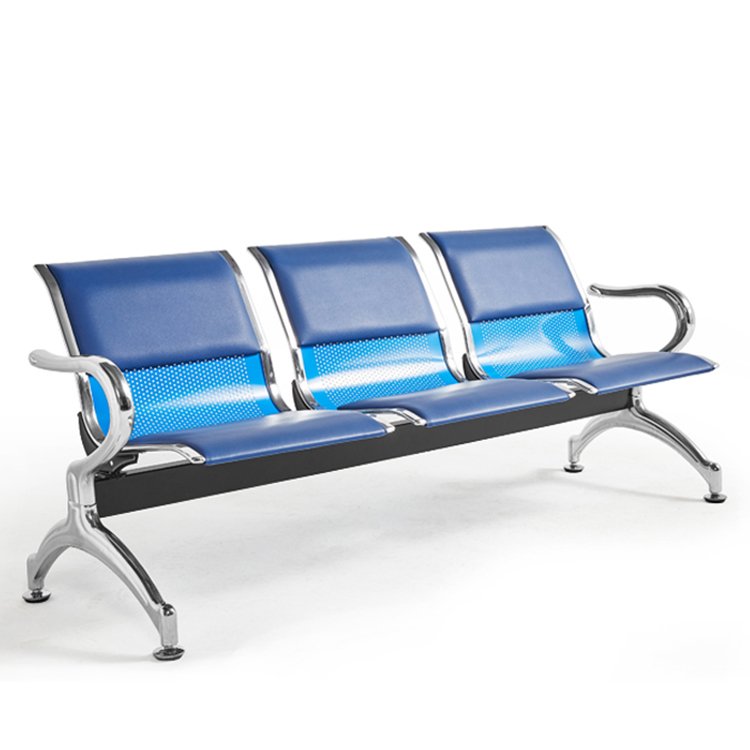Leather waiting chair